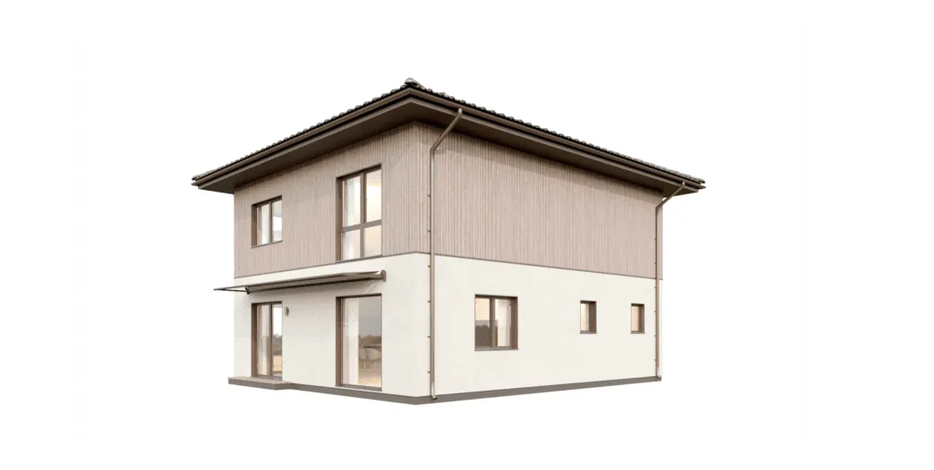 maison-container-étage