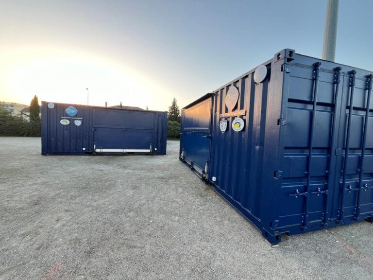container aménagé-buvette