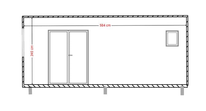 plan studio 14m²