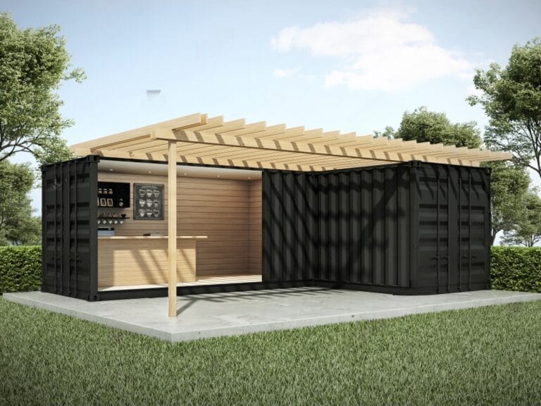 container pool house container pool house