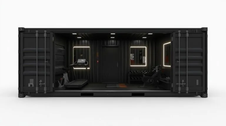 conteneur salle de sport