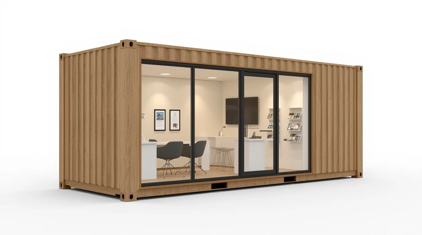 container showroom