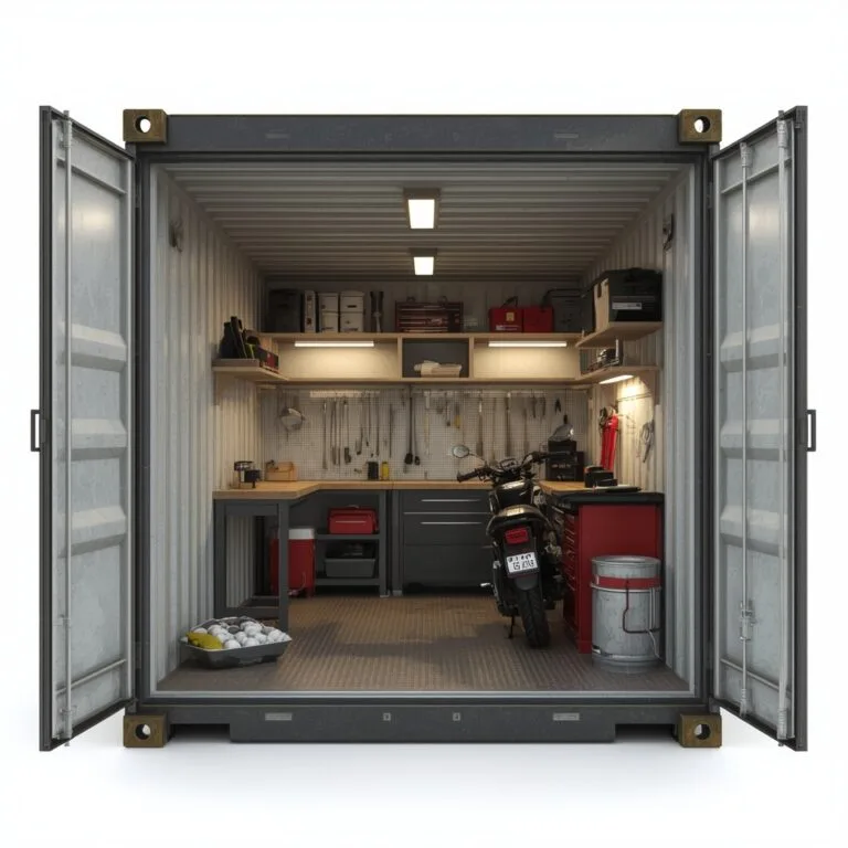 abri de jardin container