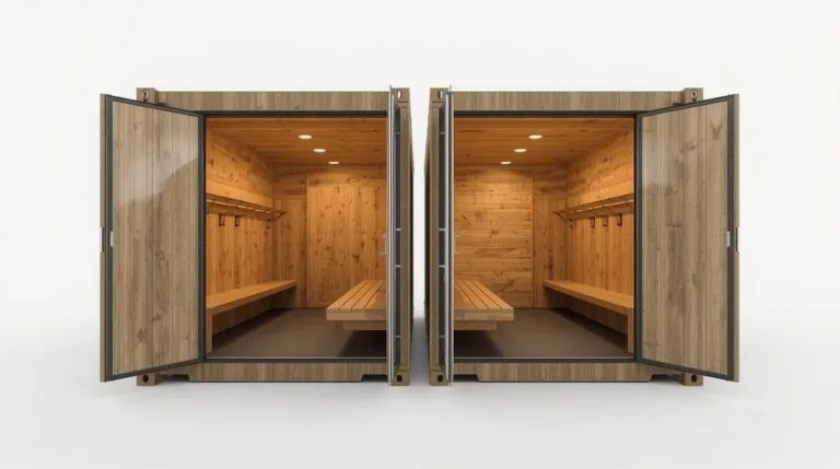 vestiaire conteneur