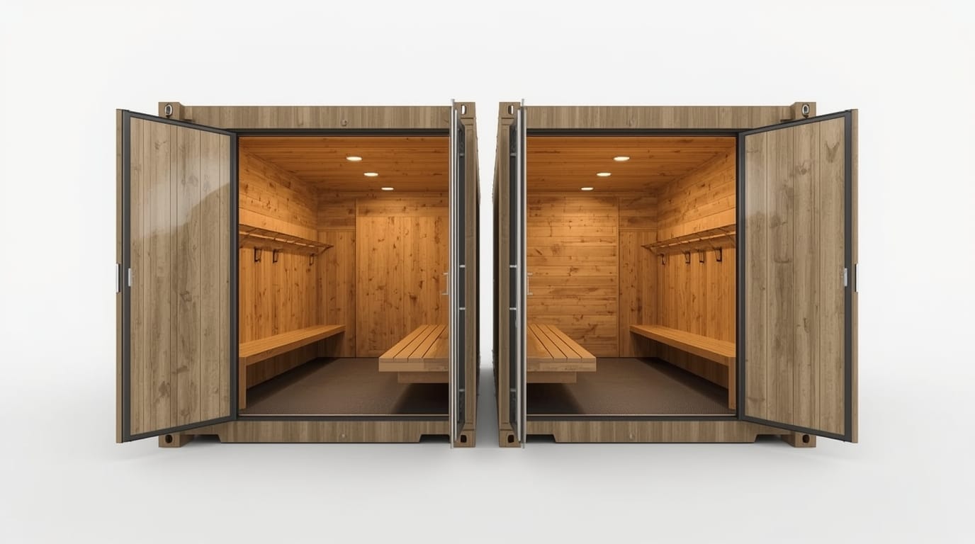 vestiaire conteneur