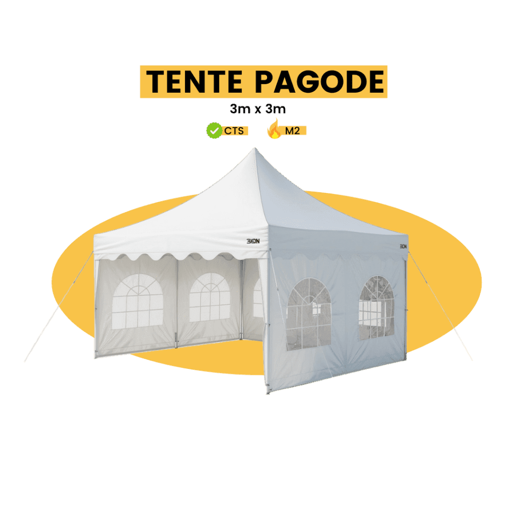 tente pagode 3m x 3m tente pagode 3x3