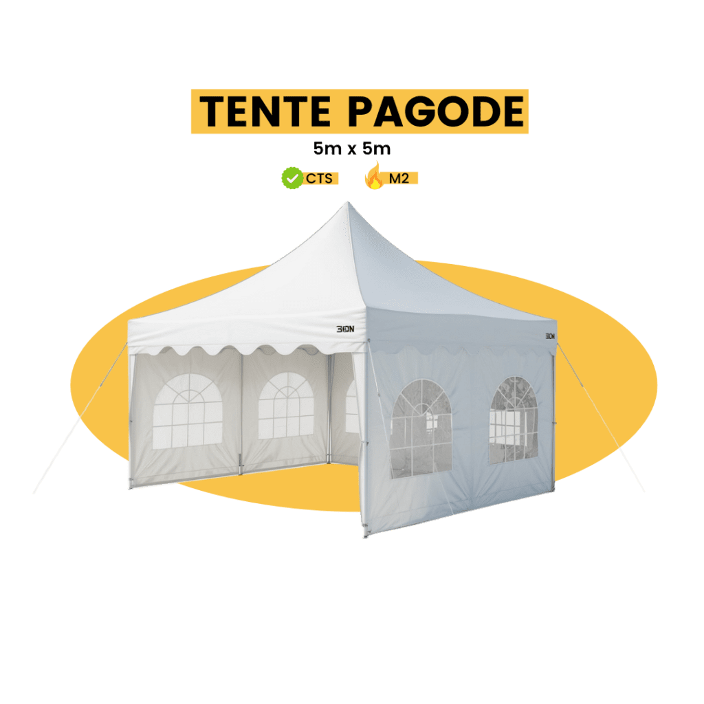 tente pagode 5x5