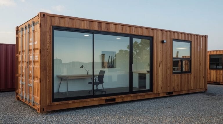 container 40 pieds en bureau