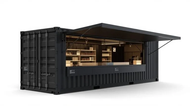 aménagement container 40 pieds