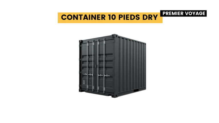 Container 10 pieds DRY premier voyage Container 10 pieds DRY premier voyage