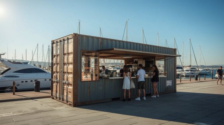 container aménagé marseille