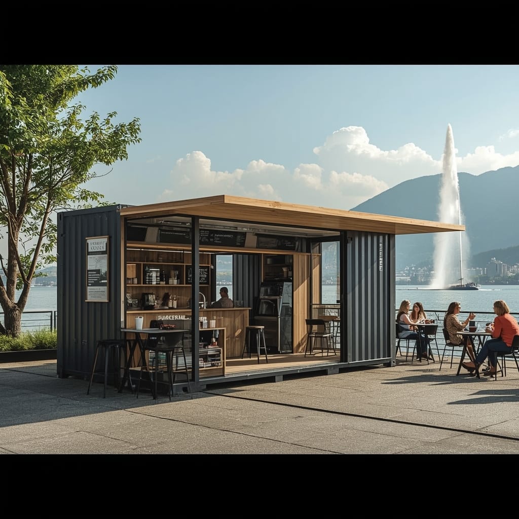 container aménagé Genève