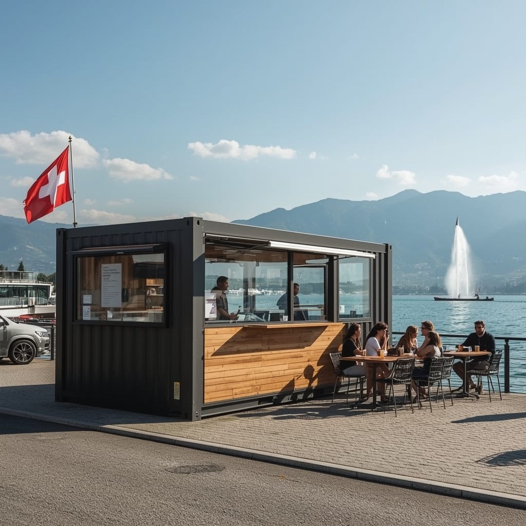 container aménagé Genève