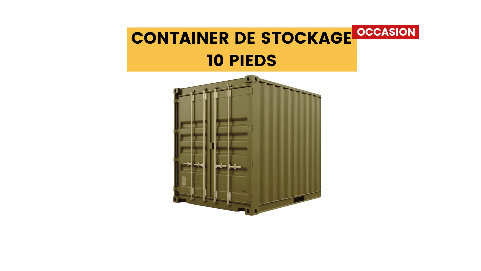 container stockage Container Stockage 10 Pieds Occasion