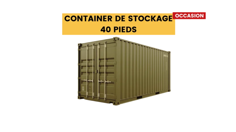 Container de stockage 40 pieds occasion Container de stockage 40 pieds occasion